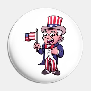 Uncle Sam Pin