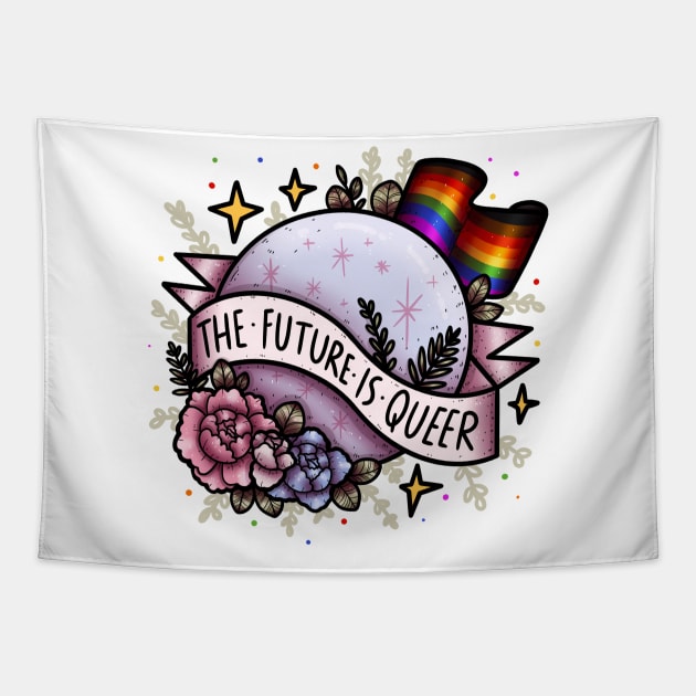 The Future Is Queer Tapestry by chiaraLBart