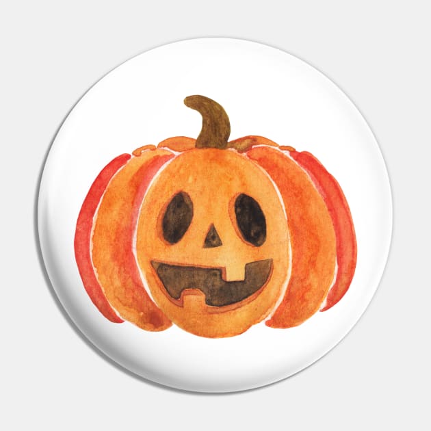 Happy pumpkin face Pin by shoko