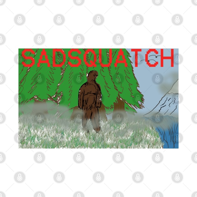 Sadsquatch! by eddie4