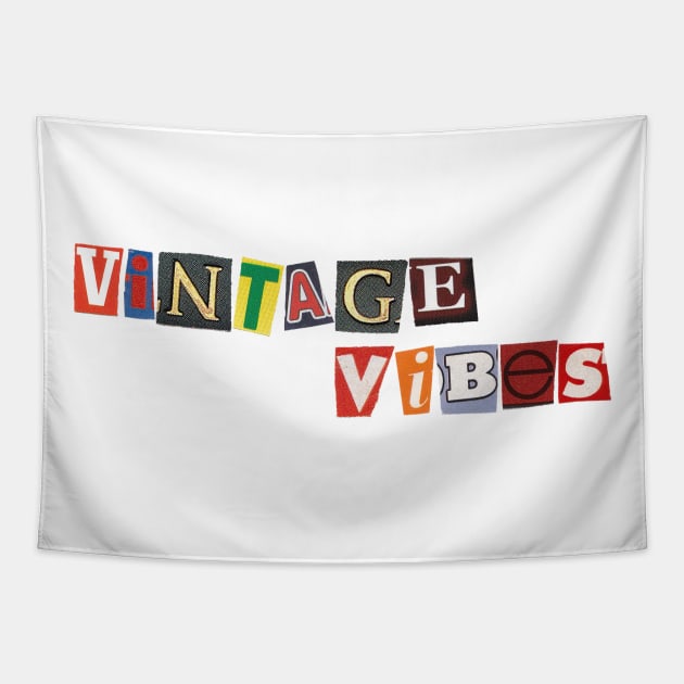 vintage vibes Tapestry by psninetynine