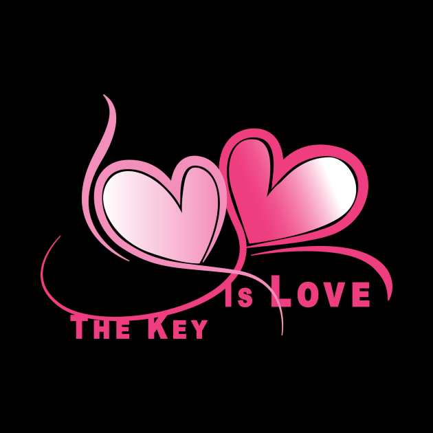 The Key Is Love - The Key Is Love - Mug | TeePublic
