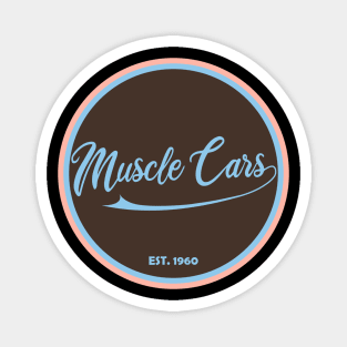 Muscle Cars Magnet