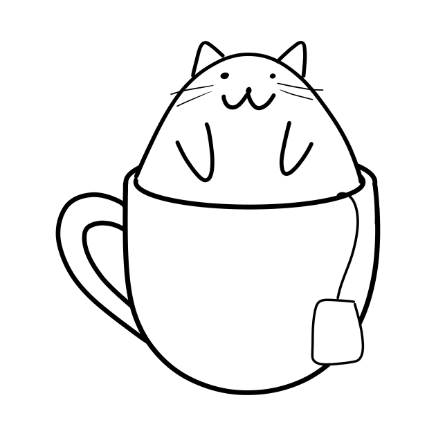 Cat in a Cup by Octeapus