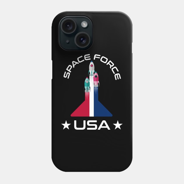 Space Force USA Phone Case by Brobocop
