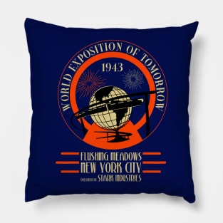 World Exposition of Tomorrow 1943 Pillow