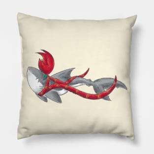 Lobster Claw Reindeer Pillow