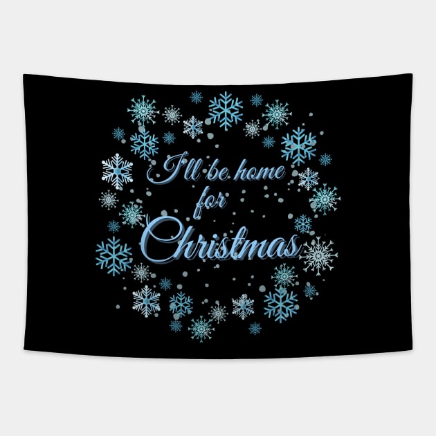 I'll Be Home For Christmas Tapestry by 30.Dec