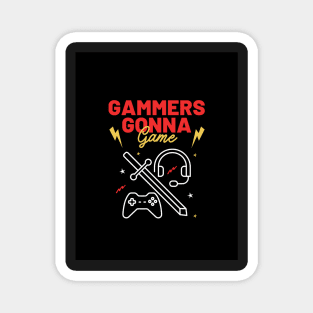 v is for video games funny valentines day gamer Magnet