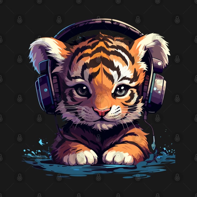 Cute Tiger by Yopi