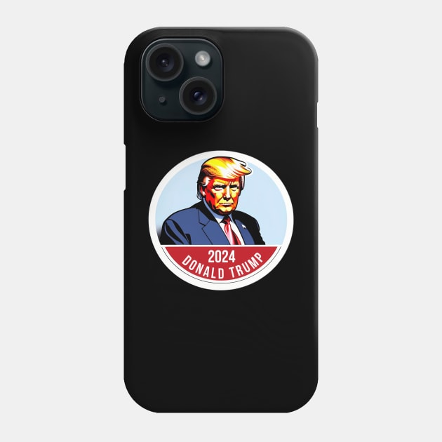 Trump For America 2024 Phone Case by KimonoKaleidoscope