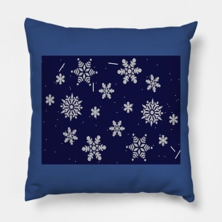 Snowflakes Pillow