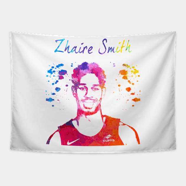 Zhaire Smith Tapestry by Moreno Art