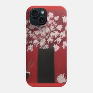 Chrysanthemums and the Rice Bowl Phone Case