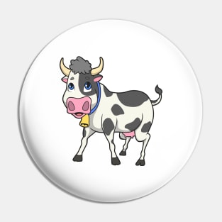 Kawaii cow Pin