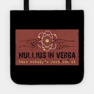 Nullius In Verba Tote