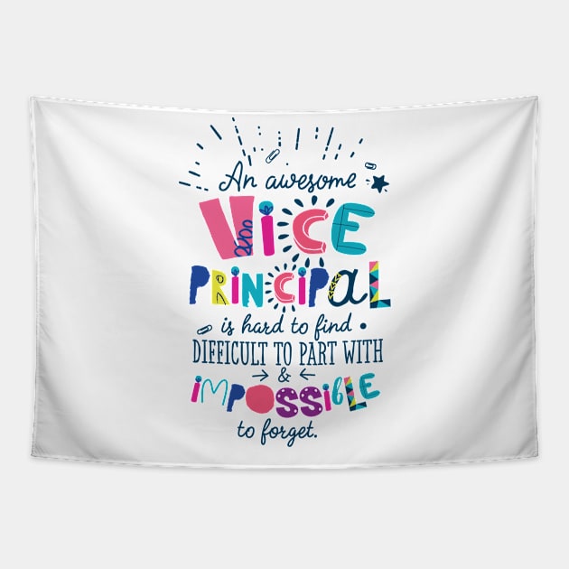 An Awesome Vice Principal Gift Idea - Impossible to forget Tapestry by BetterManufaktur