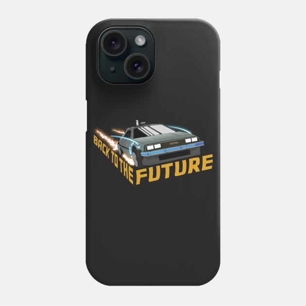 Back to the Future Phone Case by WinterWolfDesign