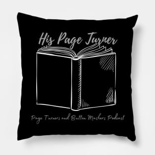 His Page Turner Reverse Pillow