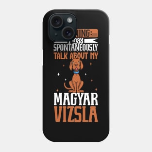 Magyar Vizsla lover Phone Case