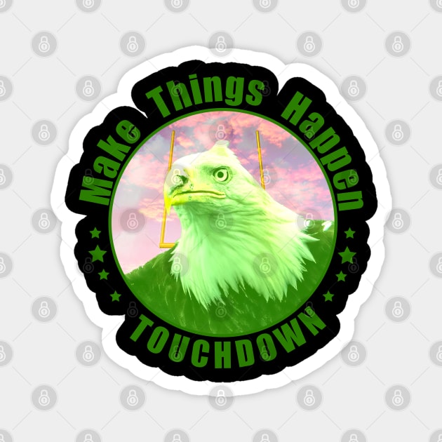 Eagles Touchdown Collection Magnet by Proway Design