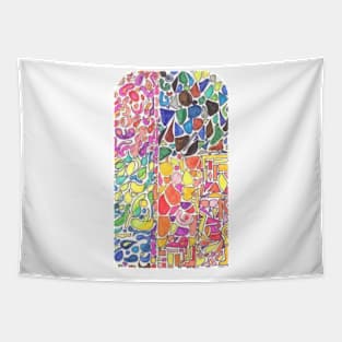 art abstract Tapestry