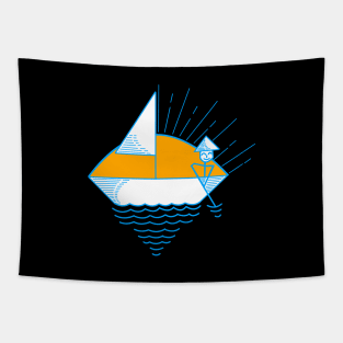 Sailboat Tapestry