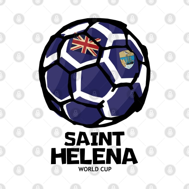 Saint Helena Football Country Flag by KewaleeTee