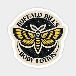 Buffalo Bill's Body Lotion // Distressed Horror Style Magnet