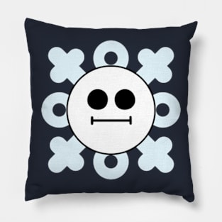 Snowflakes With Faces - Meh Pillow