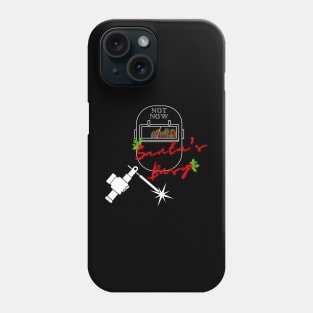 Santa's Busy Welding Phone Case