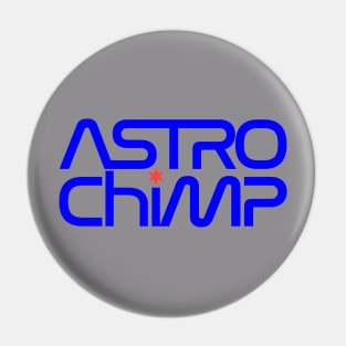 Astro Chimp Worm Logo1 Pin