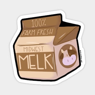 Farm Fresh Midwest Chocolate Melk Magnet