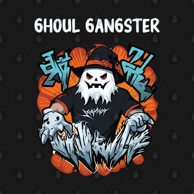 Spectral swagger scary halloween ghost by Patterns-Hub