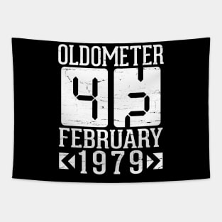 Oldometer 42 Years Born In February 1979 Happy Birthday To Me You Papa Daddy Mom Uncle Brother Son Tapestry