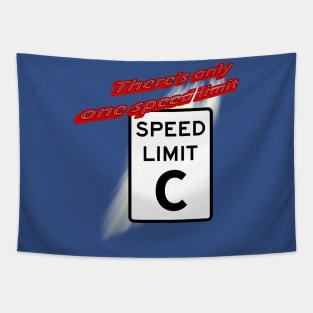 There is only one speed limit... C Tapestry