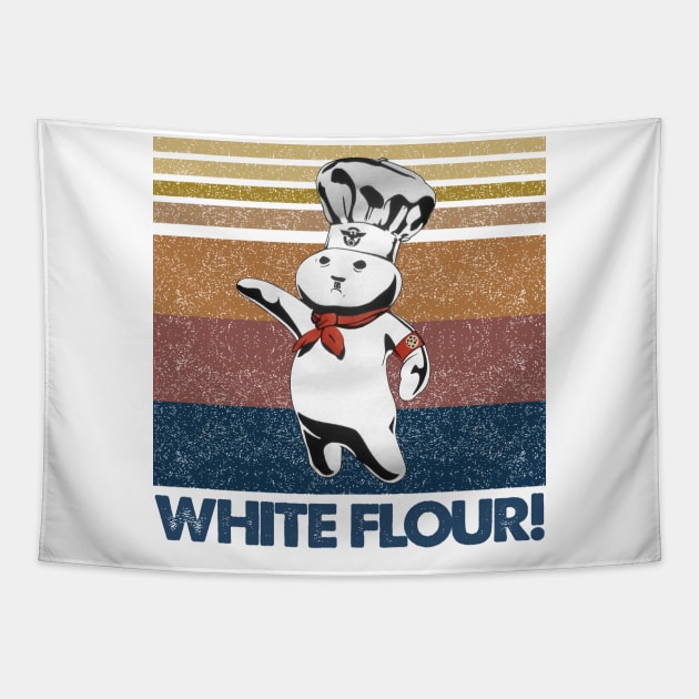 Pillsbury Doughboy White Flour Tapestry by tinastore