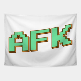 AFK |  Away From Keyboard | Emerald Green Tapestry