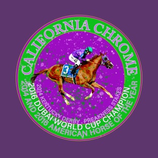 California Chrome 2014 Kentucky Derby Champion T-Shirt