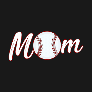 Cute Baseball Softball Mom Sports Gift T-Shirt