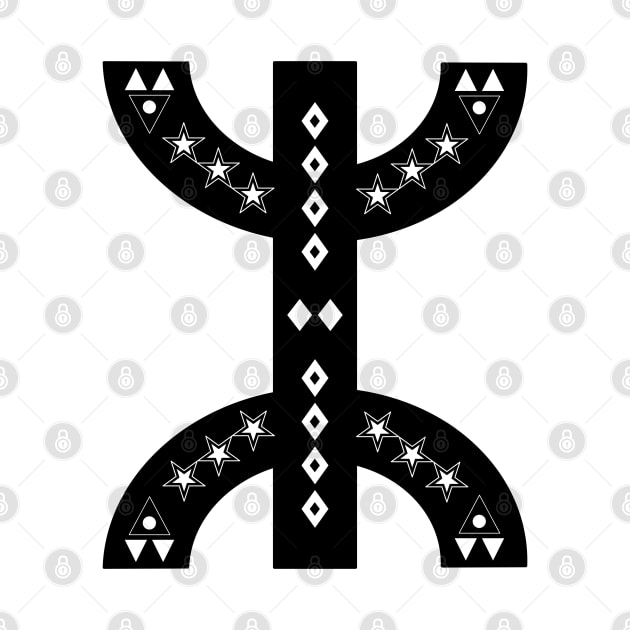 Amazigh Berber Symbol YAZ by Art Studio