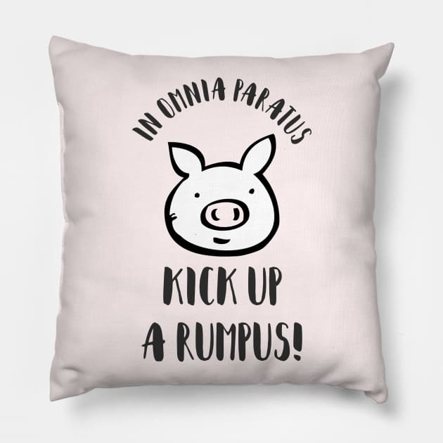 Kick up a rumpus - Gilmore Girls A Year In The Life Pillow by Stars Hollow Mercantile