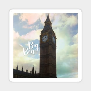 Big Ben London Eye photography London Skyline London Tourism London Landmark london life london lover london vacation Magnet