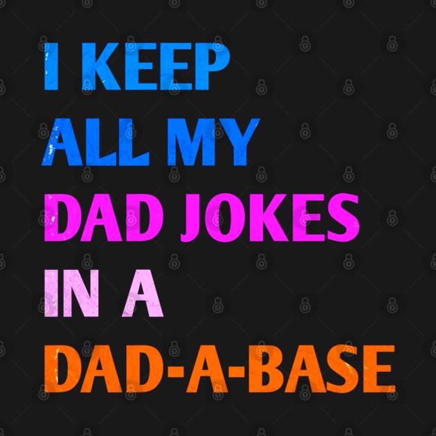 Dad jokes t-shirt by Riss art