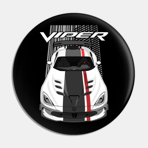 Viper ACR-5thgen-white black red Pin by V8social