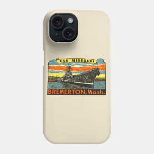 USS Missouri Phone Case