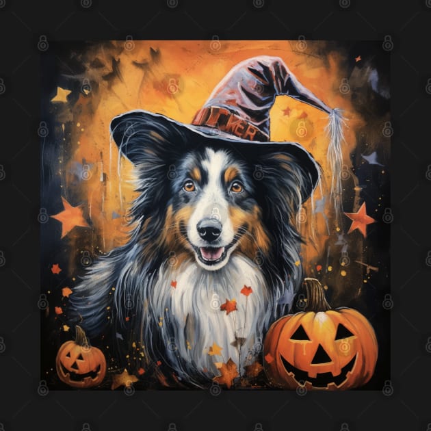 Collie Halloween by NatashaCuteShop