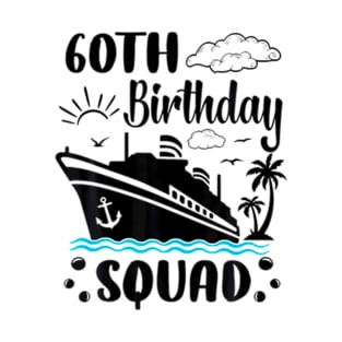 60th Birthday Cruise Vacation 2024 Cruise matching group T-Shirt