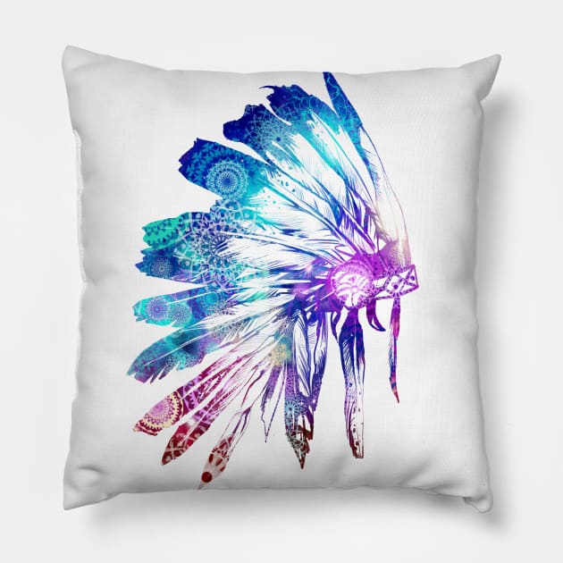 headdress Pillow by BekimART