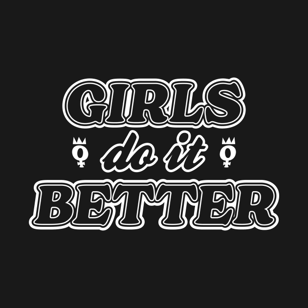Girls just do things better than boys by Daribo